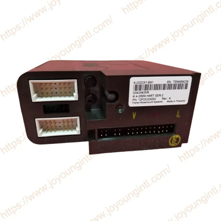 KJ3222X1-BA1 12P2532X092 Emerson AI 8-CHANEL 4-20mA HART CARD